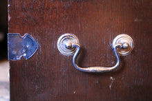 Load image into Gallery viewer, Vintage Locking Tantalus Decanter Box With Key - Cut Glass Decanters & Tumblers