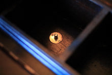 Load image into Gallery viewer, Vintage Locking Tantalus Decanter Box With Key - Cut Glass Decanters & Tumblers