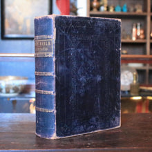 Load image into Gallery viewer, Antique Victorian Holy Bible Illustrated - Cassell Petter & Galpin - Leather Bound Gilt Spine - Over 900 Engravings - C.1860