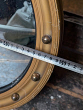 Load image into Gallery viewer, Vintage Convex Regency Style Butlers Porthole Mirror -49cm (19.3in) -
