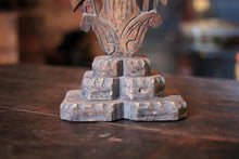 Load image into Gallery viewer, Antique Carved Wooden Crucifix With Metal Corpus - Black Forest - 43 cm / 16.9"