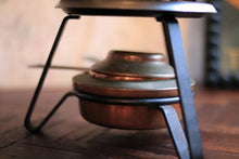 Load image into Gallery viewer, Vintage Culinox Swiss Fondue Pot Set - Copper-Toned 1 L Pot With Stand & Spirit Burner