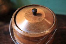 Load image into Gallery viewer, Vintage Oak Ice Bucket With Metal Liner - 17 Cm (6.7 In) Tall