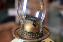 Load image into Gallery viewer, Victorian Oil Lamp With Opaline Globe Shade - Banford England Burner - 66 Cm / 26 In