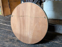 Load image into Gallery viewer, Vintage Convex Regency Style Butlers Porthole Mirror -49cm (19.3in) -