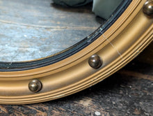 Load image into Gallery viewer, Vintage Convex Regency Style Butlers Porthole Mirror -49cm (19.3in) -