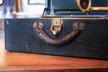 Load image into Gallery viewer, Antique Victrola Portable Wind-Up Gramophone - Working - 40.5 X 35 X 18 Cm