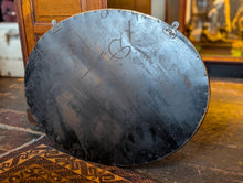 Load image into Gallery viewer, Antique Oval Metal Framed Arts and Crafts Wall Mirror - 65 X 51 Cm