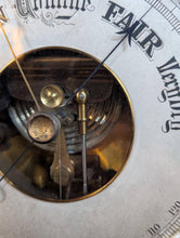 Load image into Gallery viewer, Antique Working Aneroid Barometer - Carved Lion Head Black Forest Style Wall Barometer - 32 X 58 Cm