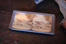 Load image into Gallery viewer, Antique Wooden Stereoscope Viewer - Victorian Stereoview Cards - Grand Tour Travel Photographs