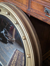 Load image into Gallery viewer, Large Antique Convex Butlers "Bullseye" Mirror – 65 cm Diameter – 25.6 in