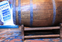 Load image into Gallery viewer, Antique Naval Ship Water Barrel – From HMS Venerable – Exhibition Provenance Dundee – 58 cm Wide