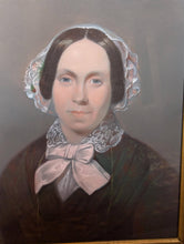 Load image into Gallery viewer, Pair Of Antique Victorian Pastel Portraits - Husband & Wife - 39 x 49 cm Framed