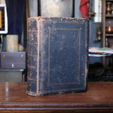 Load image into Gallery viewer, Antique Victorian Family Devotional Bible – Rev. Matthew Henry - Leather Bound