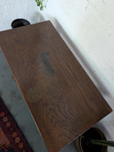 Load image into Gallery viewer, Antique Oak Refectory Table – Turned Baluster Legs – English Hall Table