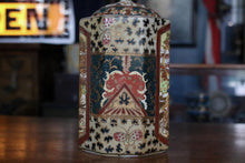 Load image into Gallery viewer, Antique Japanese Satsuma Style Lidded Jar - Figural Panel Decor
