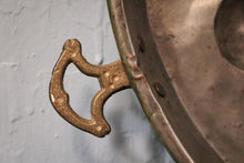 Load image into Gallery viewer, Antique French Copper Pan – Large 6 Cup Brass Handled Pan – 42cm / 16.5" Diameter