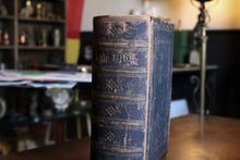 Load image into Gallery viewer, Antique Victorian Family Devotional Bible – Rev. Matthew Henry - Leather Bound