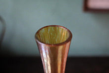 Load image into Gallery viewer, Antique Loetz Iridescent Glass Vase – Art Nouveau Bohemian Lustre Vase – Oil Spot / Phänomen Style – 25 cm / 9.8”