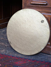 Load image into Gallery viewer, 18" Vintage Convex Butler’s Mirror – Regency Style Gilt Wall Mirror – 46 cm Diameter