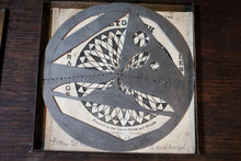 Load image into Gallery viewer, Antique “The Polygraph” Drawing Instrument Set - Victorian Geometric Design Tool In Original Box - 12 x 12 cm