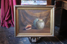 Load image into Gallery viewer, Pair Of Antique Still Life Oil Paintings In Gilt Frames - Victorian / Edwardian Decorative Interior Art