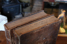Load image into Gallery viewer, Title: 1819 Evangelical Expositor Holy Bible Commentary - Two Volume Leather Bound Antique Theology Books - Glasgow Imprint