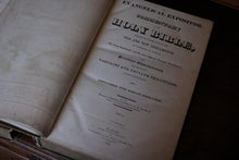 Load image into Gallery viewer, Title: 1819 Evangelical Expositor Holy Bible Commentary - Two Volume Leather Bound Antique Theology Books - Glasgow Imprint