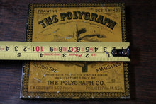 Load image into Gallery viewer, Antique “The Polygraph” Drawing Instrument Set - Victorian Geometric Design Tool In Original Box - 12 x 12 cm
