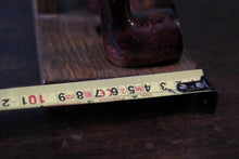 Load image into Gallery viewer, Vintage Briar Pipe Collection With Wooden Pipe Rack - Six Tobacco Pipes Display Stand