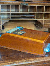 Load image into Gallery viewer, Vintage "Caise" Wooden Receipt Register – Shop Cash Register / Receipt Dispenser – Mid-Century Retail Counter Display
