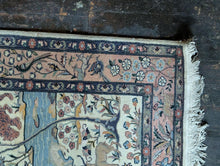 Load image into Gallery viewer, 4'1" x 6'4" - Vintage Hand-Knotted Tree Of Life Wool Rug - Bird & Floral Garden Design - 124 x 194 cm