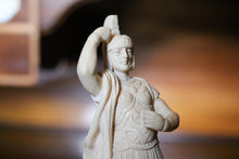 Load image into Gallery viewer, Giuseppe Ruggeri Chariot Sculpture - Classical Horses Figure On Marble Base - Italian Resin Sculpture