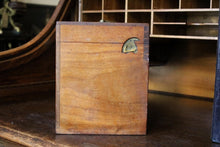 Load image into Gallery viewer, Antique Dentist's Cabinet - Mahogany Dental Instrument Chest - Multi Drawer Medical Apothecary Box - 29.5cm