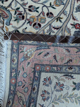 Load image into Gallery viewer, 4'1" x 6'4" - Vintage Hand-Knotted Tree Of Life Wool Rug - Bird & Floral Garden Design - 124 x 194 cm