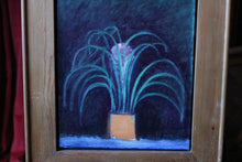 Load image into Gallery viewer, Original Oil Painting "Tillandsia Plant No.1" – Ann Brunskill (1923–2018) – Framed Botanical Still Life, 2000