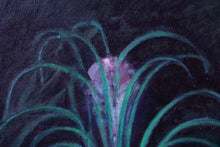 Load image into Gallery viewer, Original Oil Painting "Tillandsia Plant No.1" – Ann Brunskill (1923–2018) – Framed Botanical Still Life, 2000
