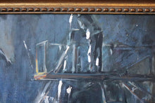 Load image into Gallery viewer, John Thirtle FRSA Backstage Theatre Oil Painting – Dancer in Spotlight – Mid-Century British Art