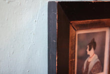 Load image into Gallery viewer, Antique 19th Century Portrait Painting of a Lady – Ebonised and Gilt Frame