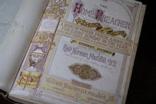 Load image into Gallery viewer, Victorian The Home Preacher by Rev Norman Macleod – Antique Leather Bound Illustrated Religious Book