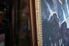Load image into Gallery viewer, John Thirtle FRSA Backstage Theatre Oil Painting – Dancer in Spotlight – Mid-Century British Art