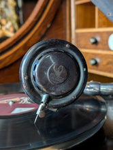 Load image into Gallery viewer, Antique Maxitone Portable Wind-Up Gramophone – Working 78 RPM Record Player