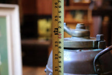 Load image into Gallery viewer, Antique Riveted Copper Fire Extinguisher