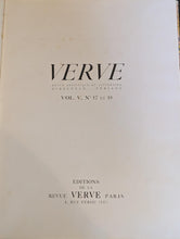 Load image into Gallery viewer, 1947 Verve Couleur De Bonnard – Pierre Bonnard Art Book – Vol. V Nos. 17–18