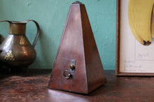 Load image into Gallery viewer, Antique Maelzel Metronome – French Wooden Pyramid Case – Working Musical Tempo Timer