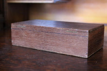 Load image into Gallery viewer, Vintage Wooden Cigar Box – Artists Box / Pencil Case