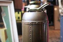 Load image into Gallery viewer, Vintage Brass Hand-Pump Fire Extinguisher