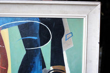 Load image into Gallery viewer, Signed John Piper Abstract Painting – Mid-Century British Modernist Original – Period Frame