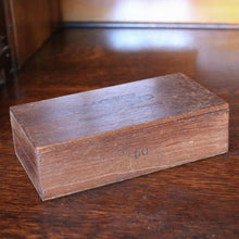 Load image into Gallery viewer, Vintage Wooden Cigar Box – Artists Box / Pencil Case
