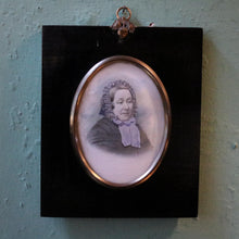 Load image into Gallery viewer, Antique Victorian Hand-Coloured Portrait Photograph - Ebonised Frame - c.1870